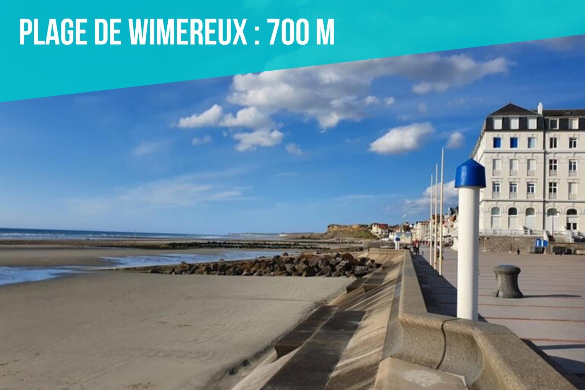 La Marine, Maison En Plein Coeur De Wimereux Esterno foto