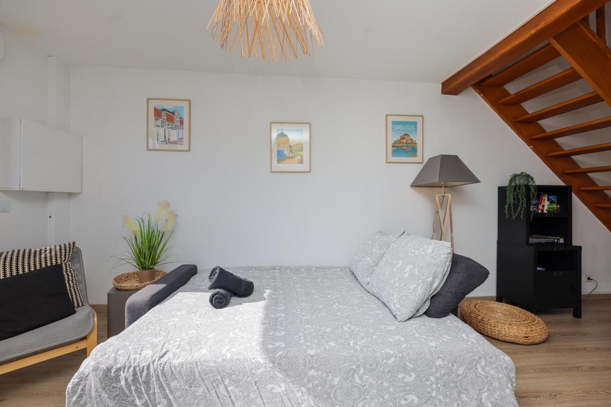 La Marine, Maison En Plein Coeur De Wimereux Esterno foto